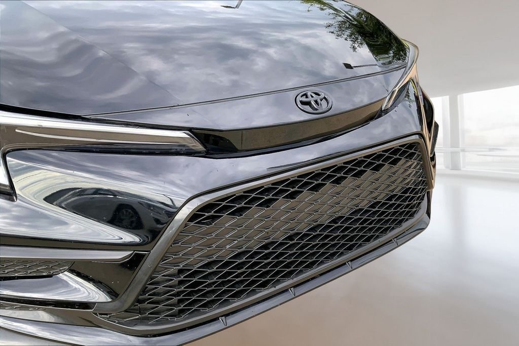 Used 2025 Midnight Black Metallic Toyota SE image 26