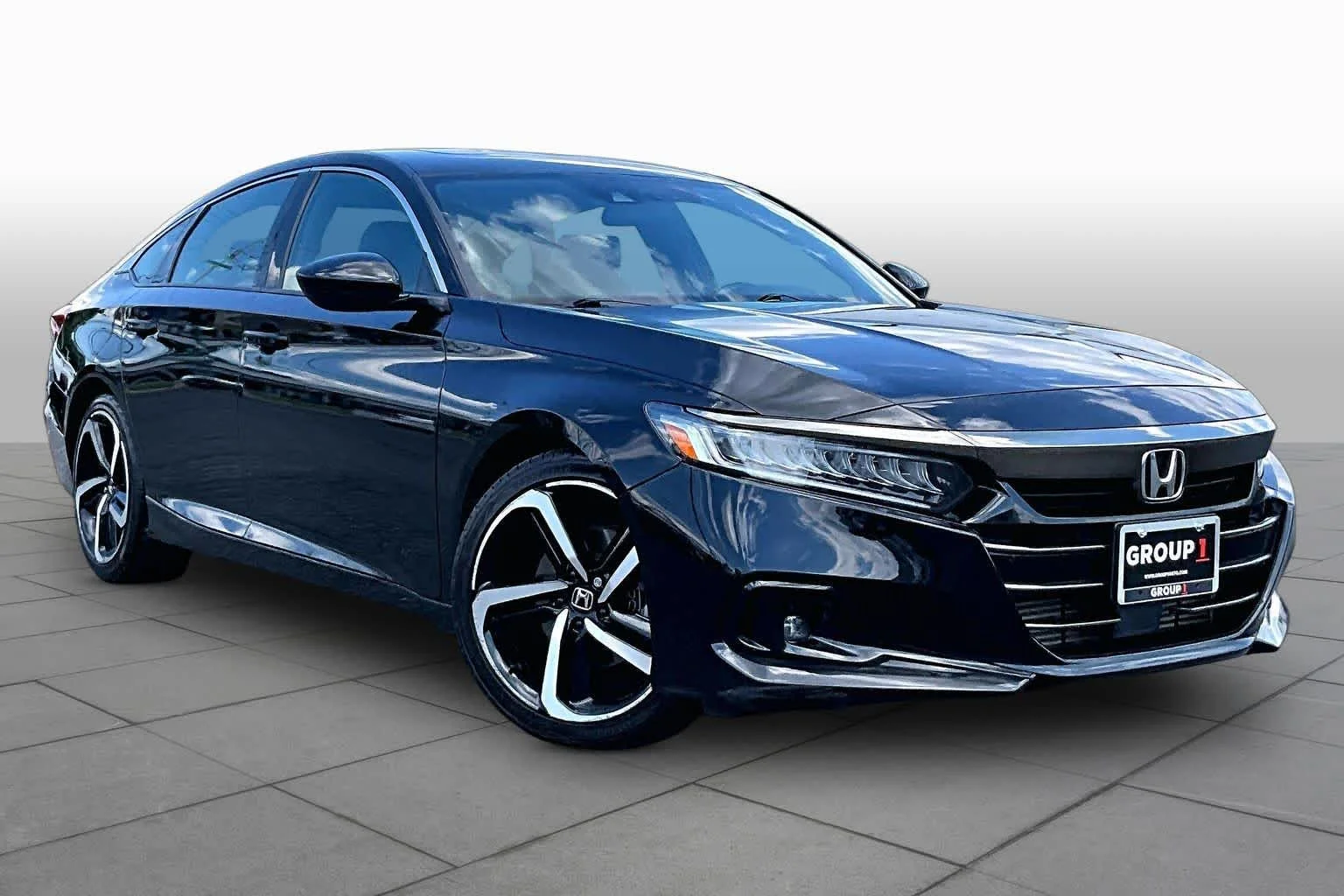 Used 2022 Crystal Black Pearl Honda Sport image 3