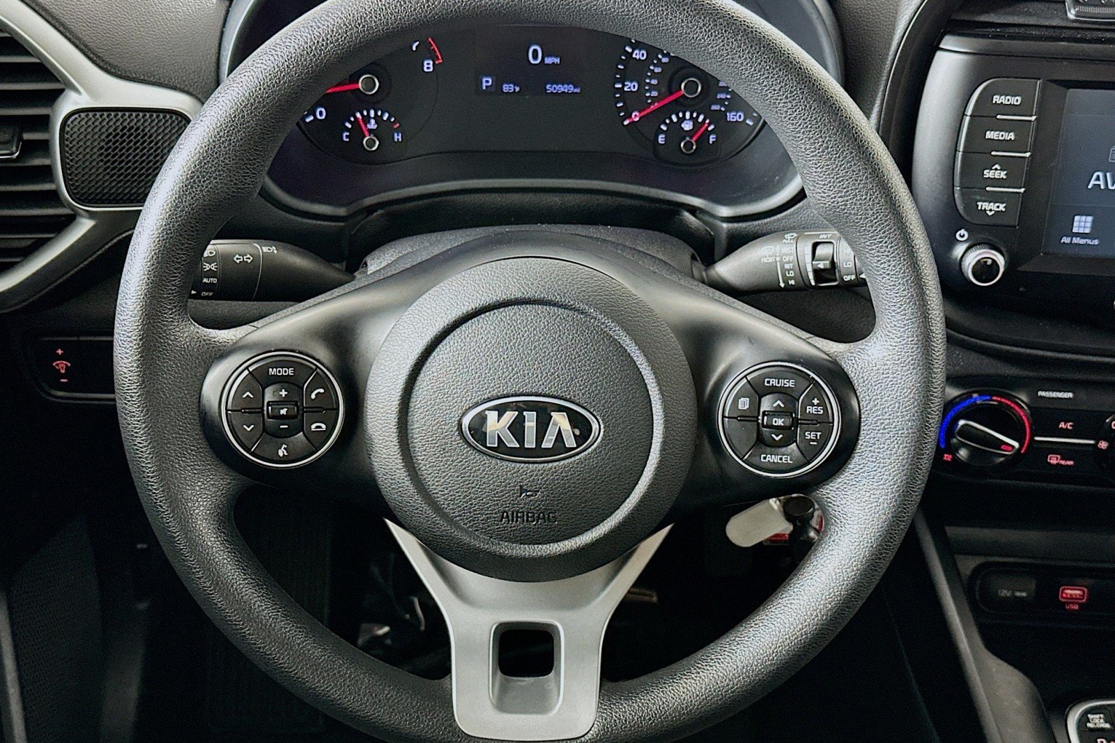 Used 2020 Cherry Black Kia LX image 19