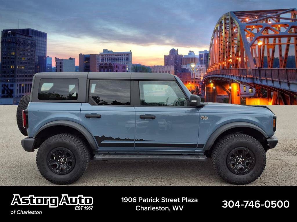 Used 2024 Azure Gray Metallic Tri-Coat Ford Wildtrak image 2