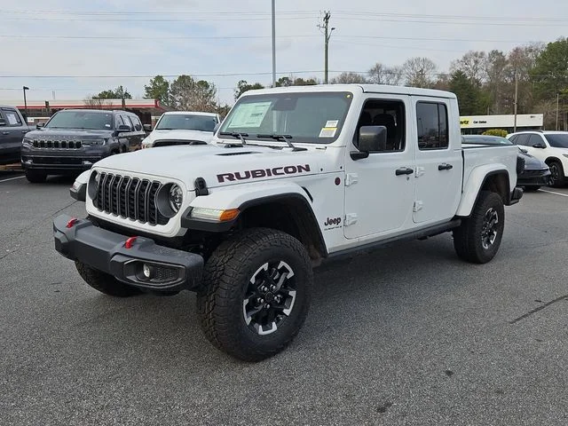 New 2026 Bright White Clear-Coat Exterior Paint Jeep Rubicon image 3