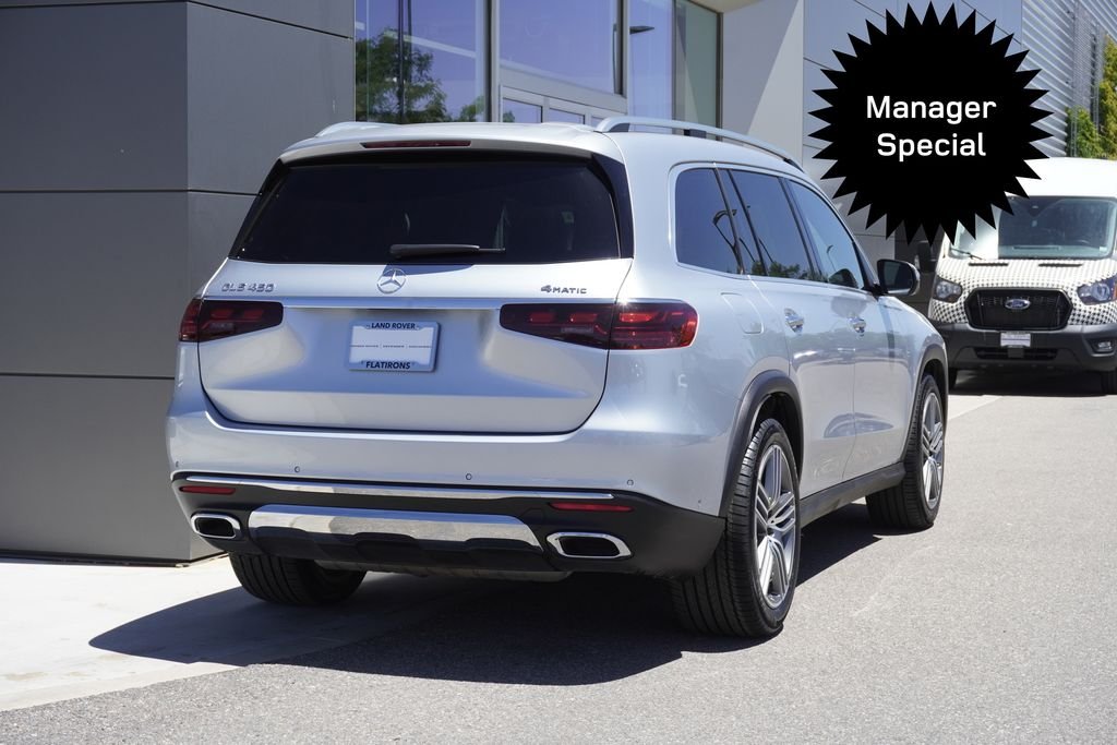 Used 2025 White Mercedes-Benz GLS 450 image 2