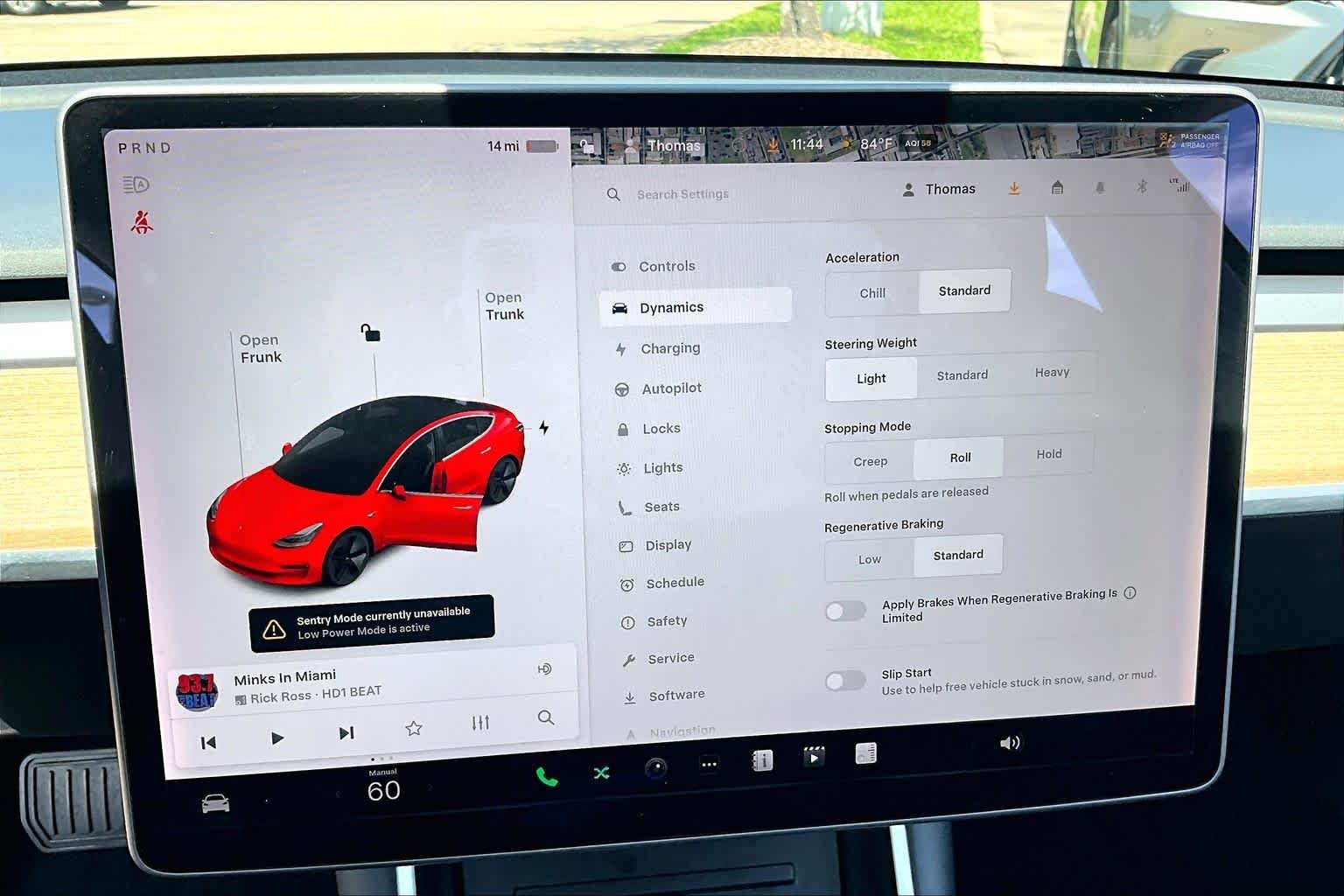 Used 2020 Red Multi-Coat Tesla Standard Range Plus image 32