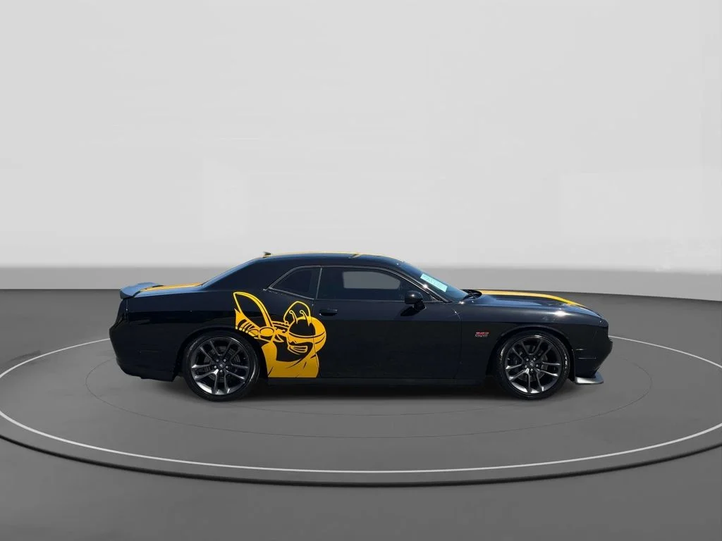Used 2021 Pitch Black Clearcoat Dodge R/T Scat Pack image 4