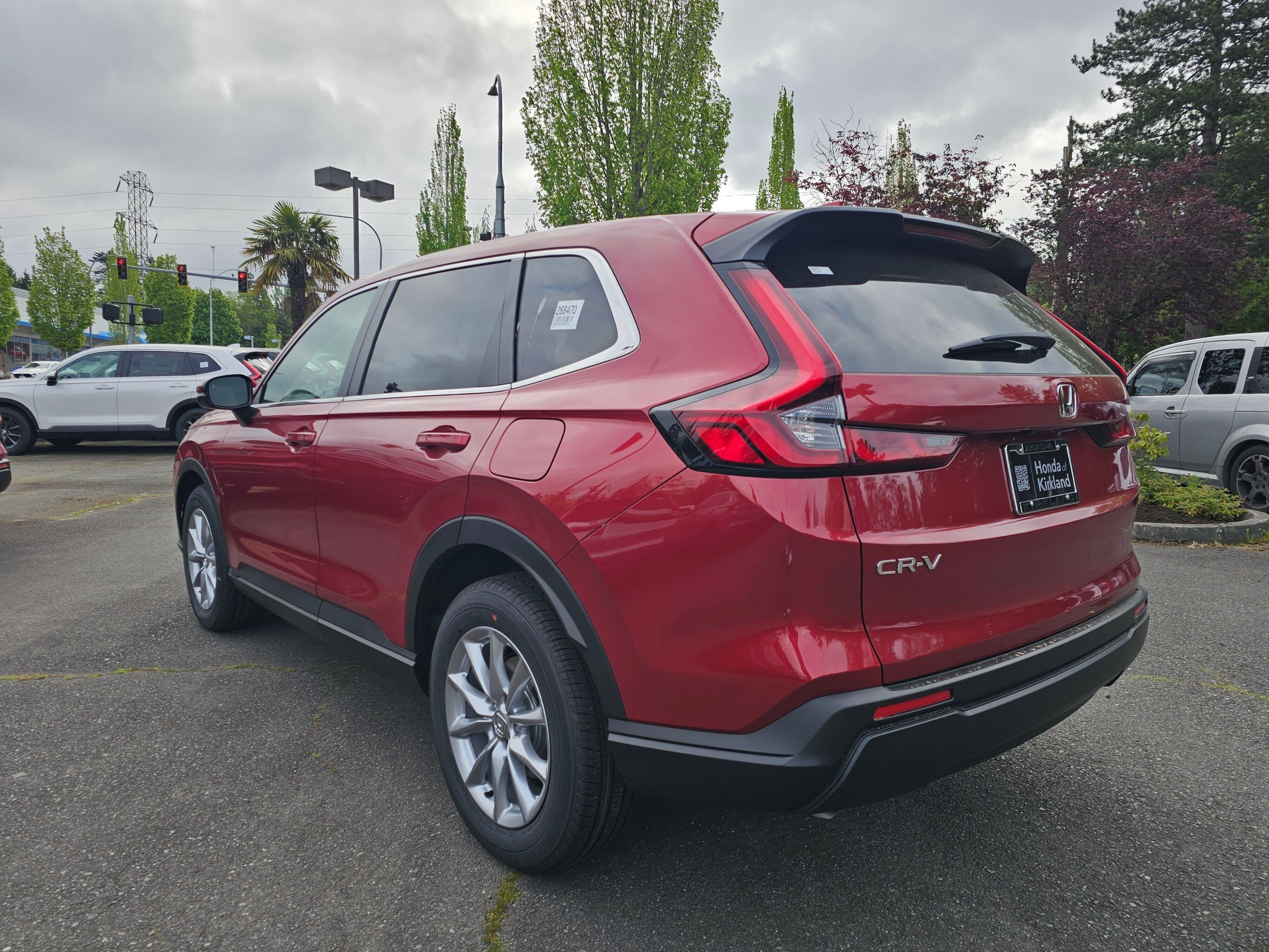 New 2026 Radiant Red Metallic Honda EX image 6