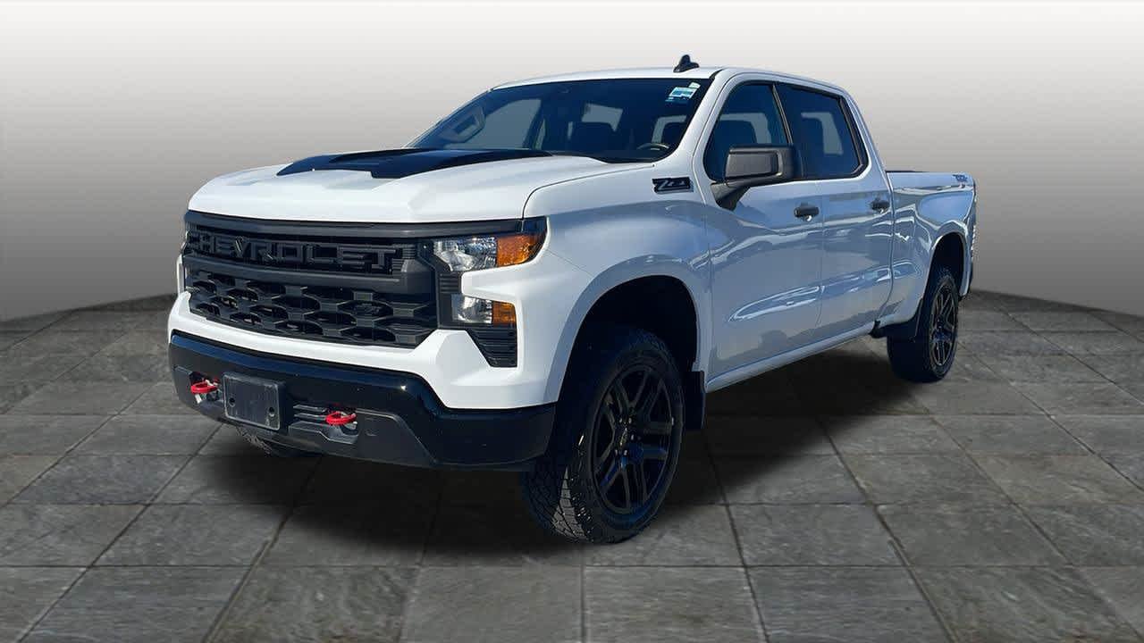Used 2023 Summit White Chevrolet Custom Trail Boss image 1