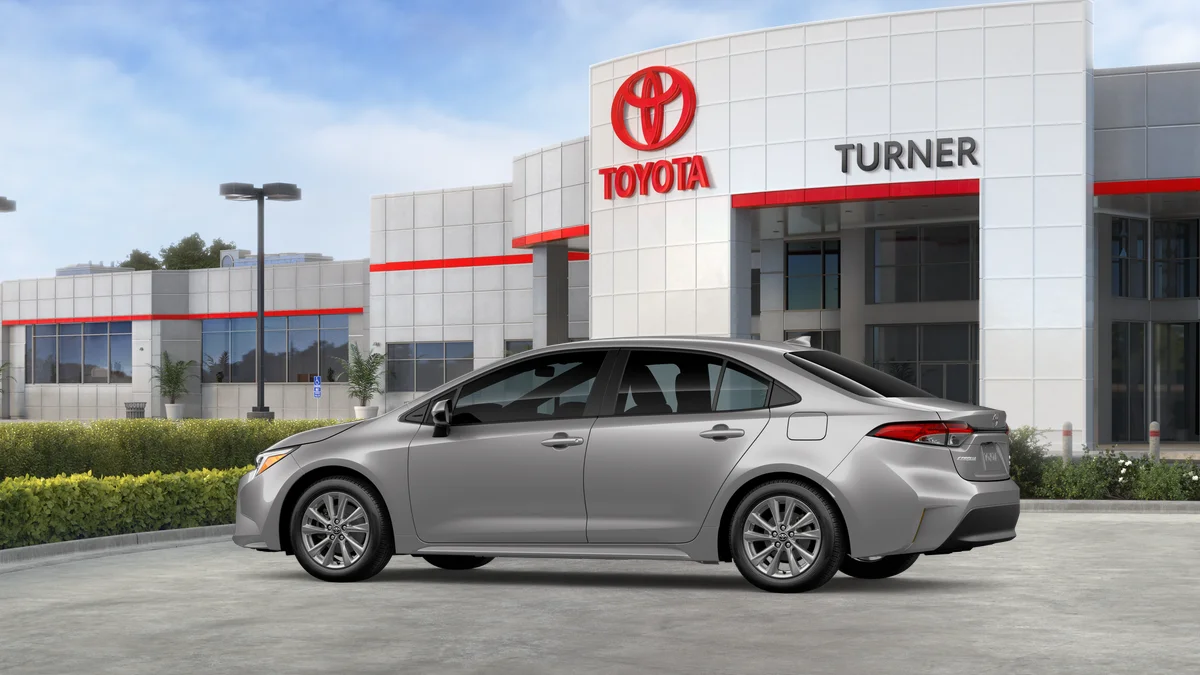 New 2026 Classic Silver Metallic Toyota Hybrid LE image 37