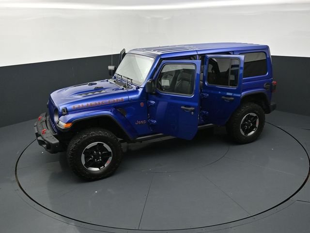 Used 2020 Blue Jeep Unlimited Rubicon image 26