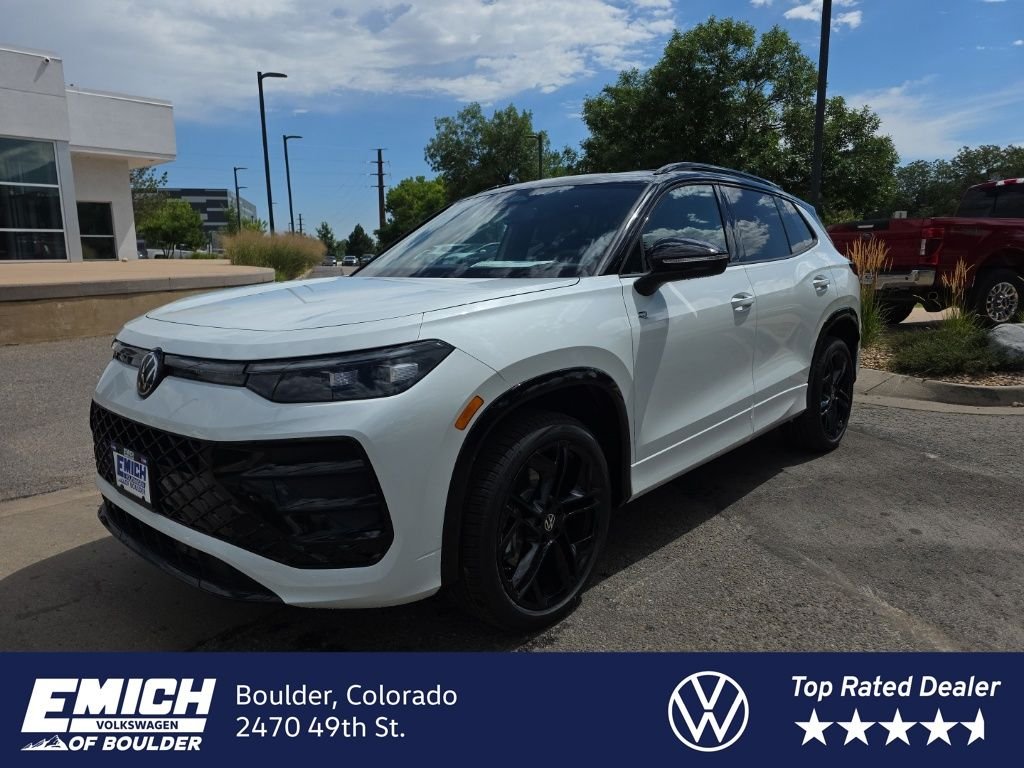 New 2026 Opal White w/Deep Black Roof Volkswagen 2.0T SE R-Line Black image 1