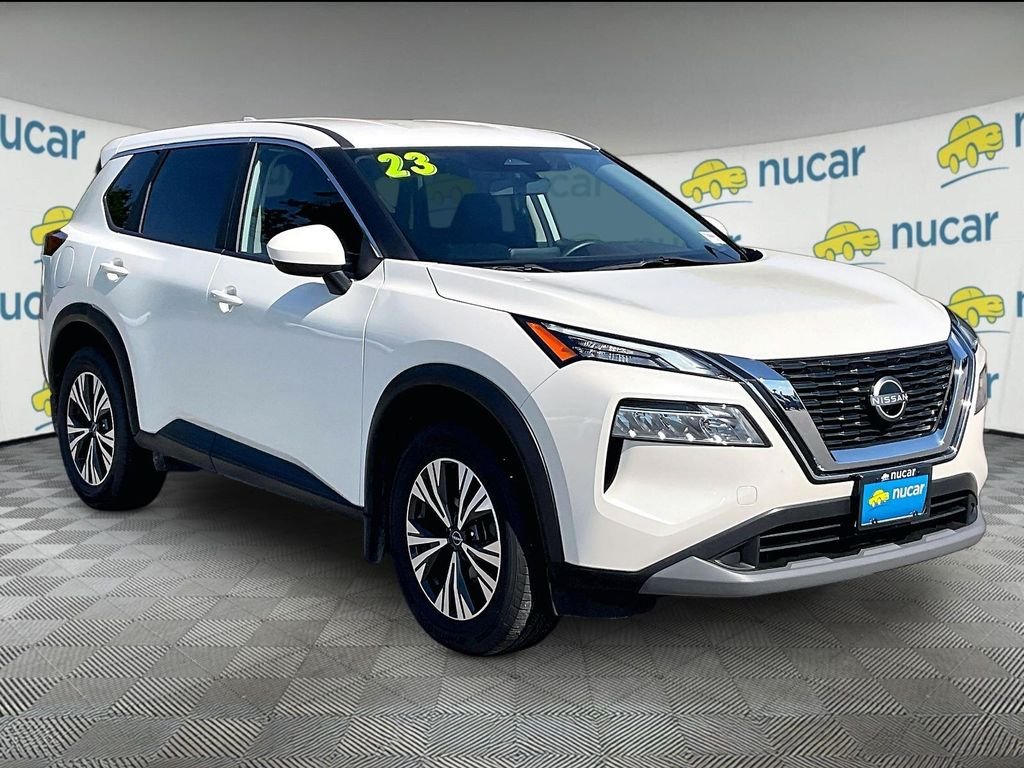 Used 2023 Pearl White Tricoat Nissan SV image 1