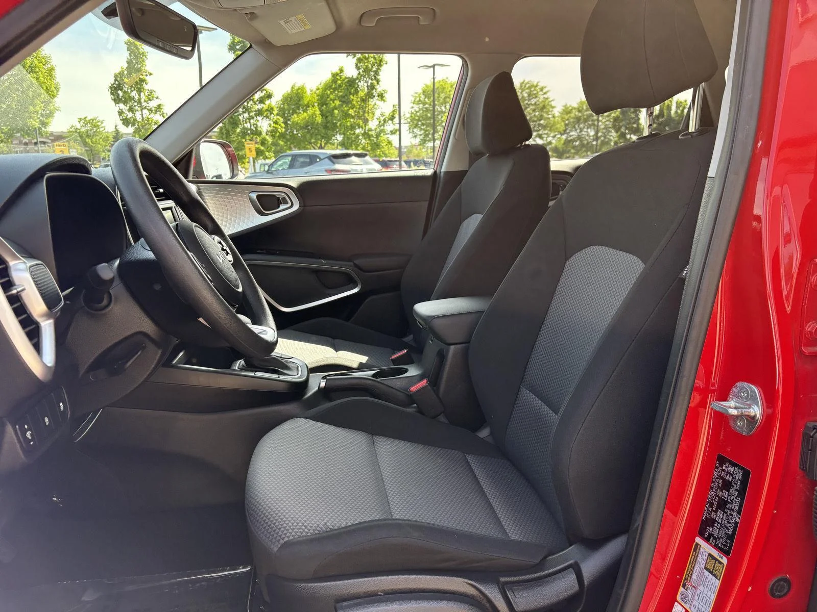 Used 2022 Inferno Red Kia LX image 15