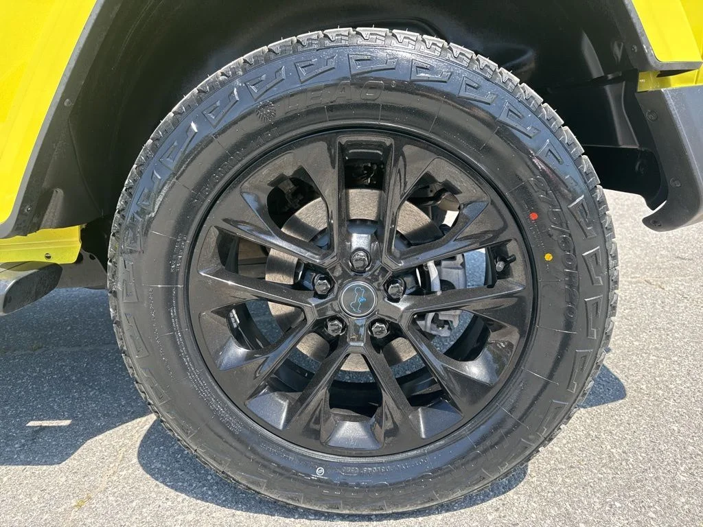 Used 2024 Yellow Jeep Sahara 4xe image 25