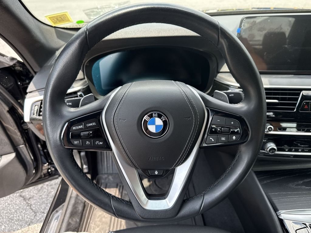 Certified Used 2023 Jet Black BMW 530i xDrive image 14