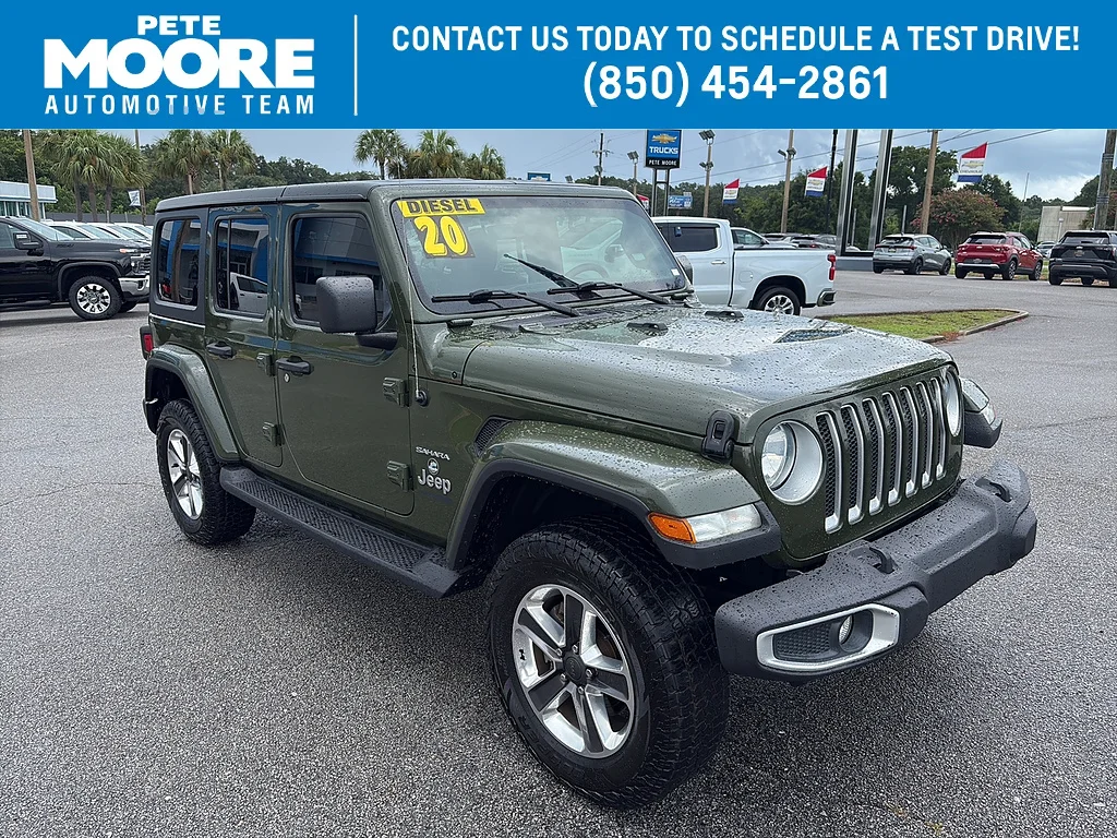Used 2020 GREEN Jeep  image 1