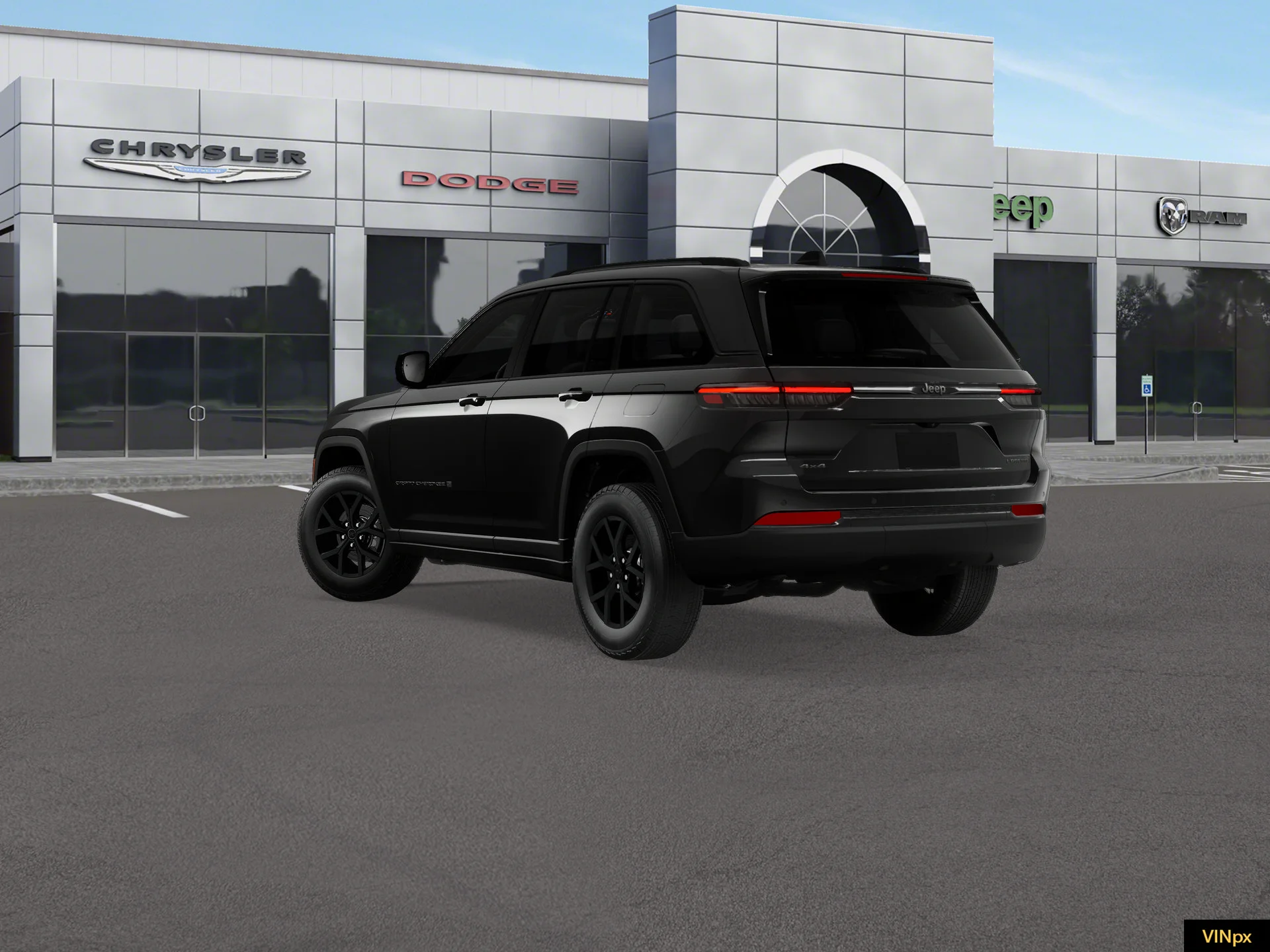 New 2027 High Gloss Black Jeep Laredo X image 3