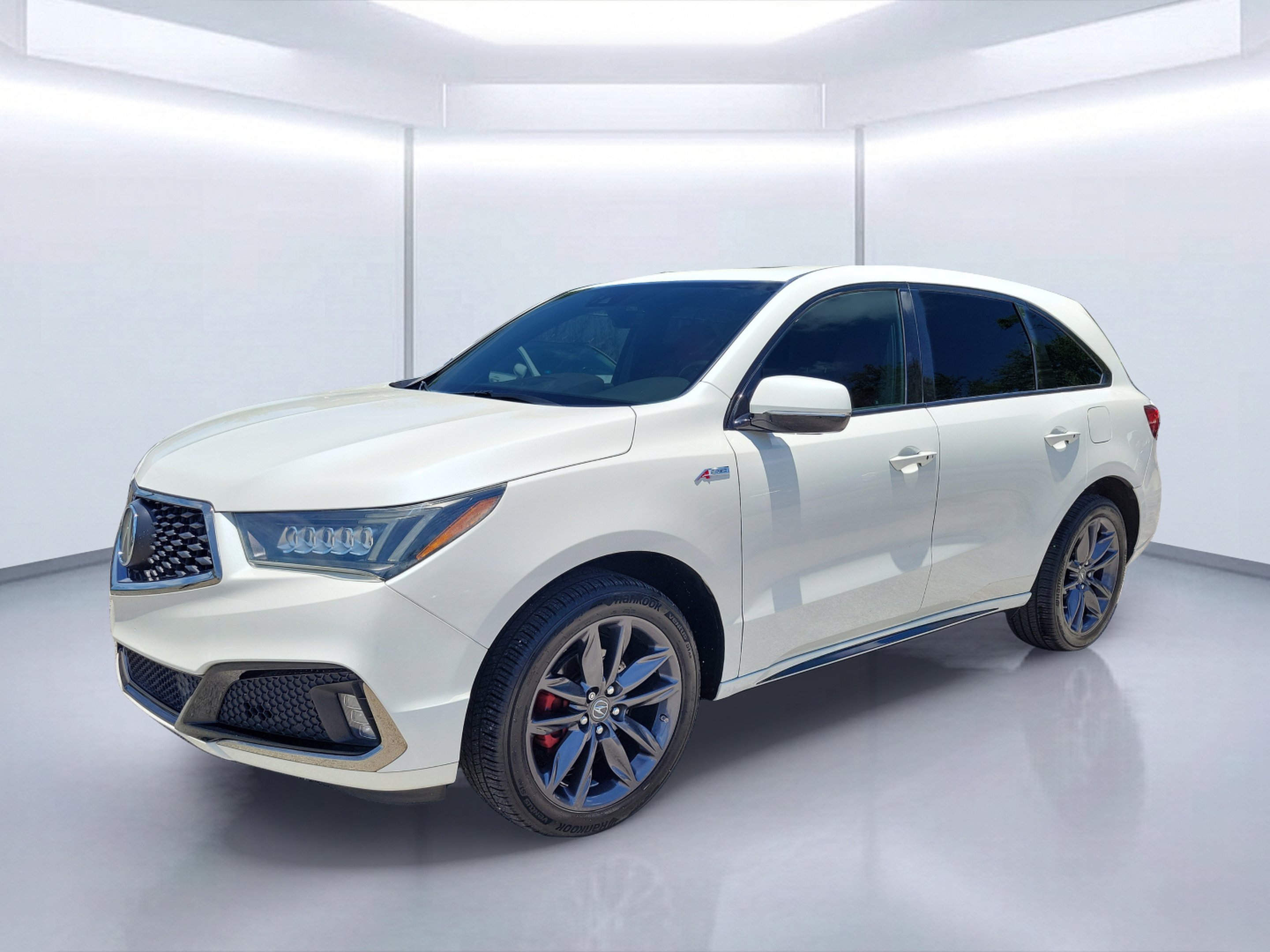 Used 2019 White Diamond Pearl Acura SH-AWD A-Spec image 4