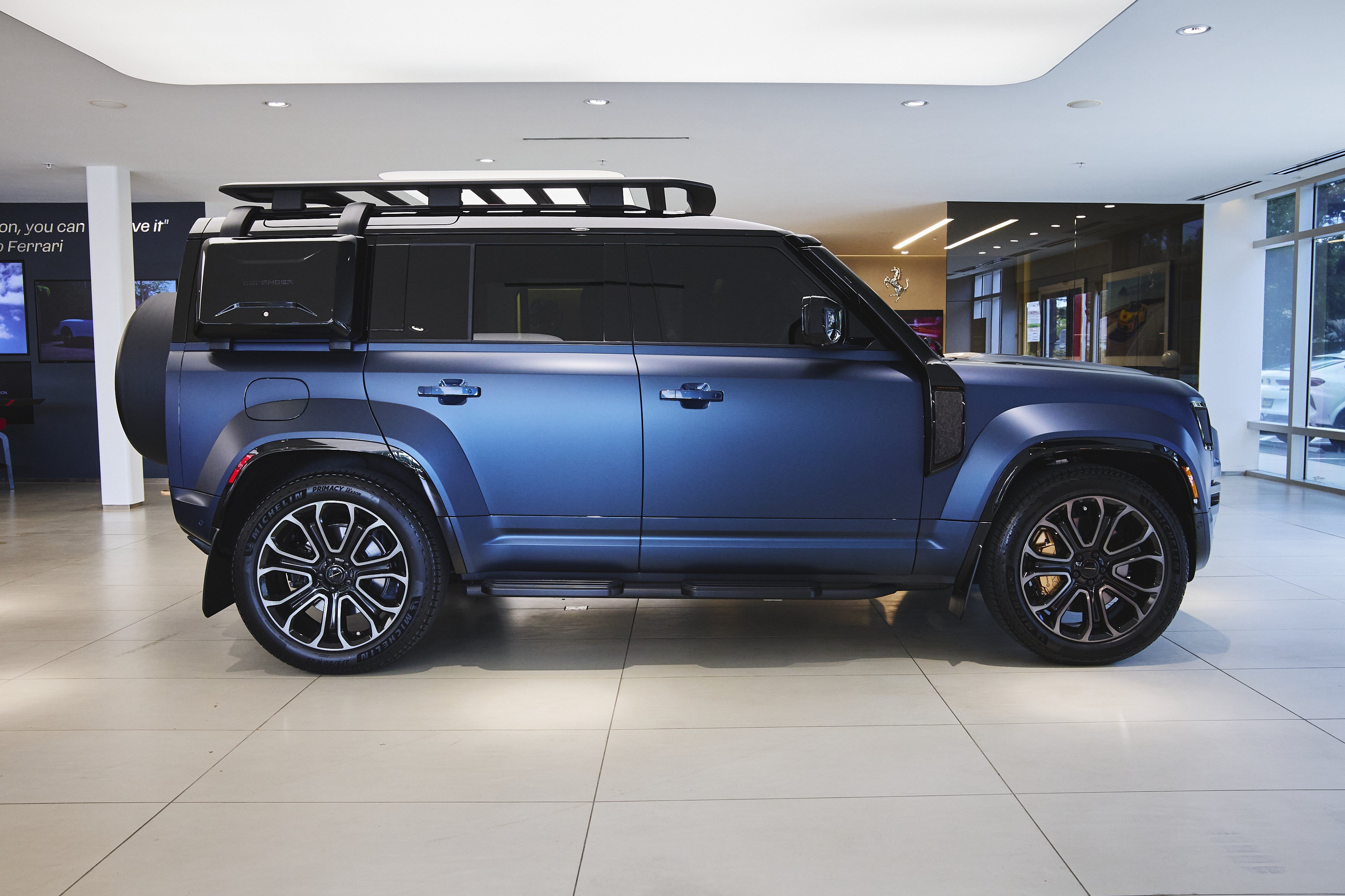 Used 2026 Sargasso Blue Premium Matte Land Rover OCTA image 6