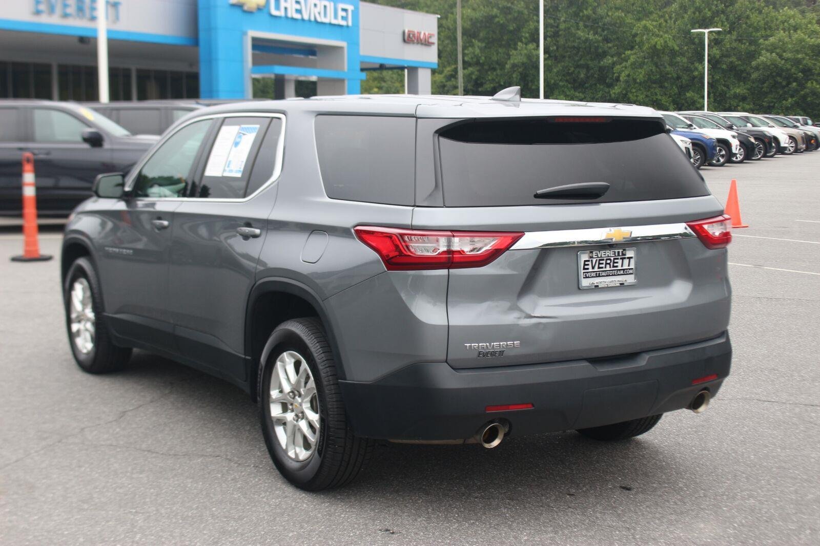 Used 2020 SATIN STEEL METALLIC Chevrolet LS image 5