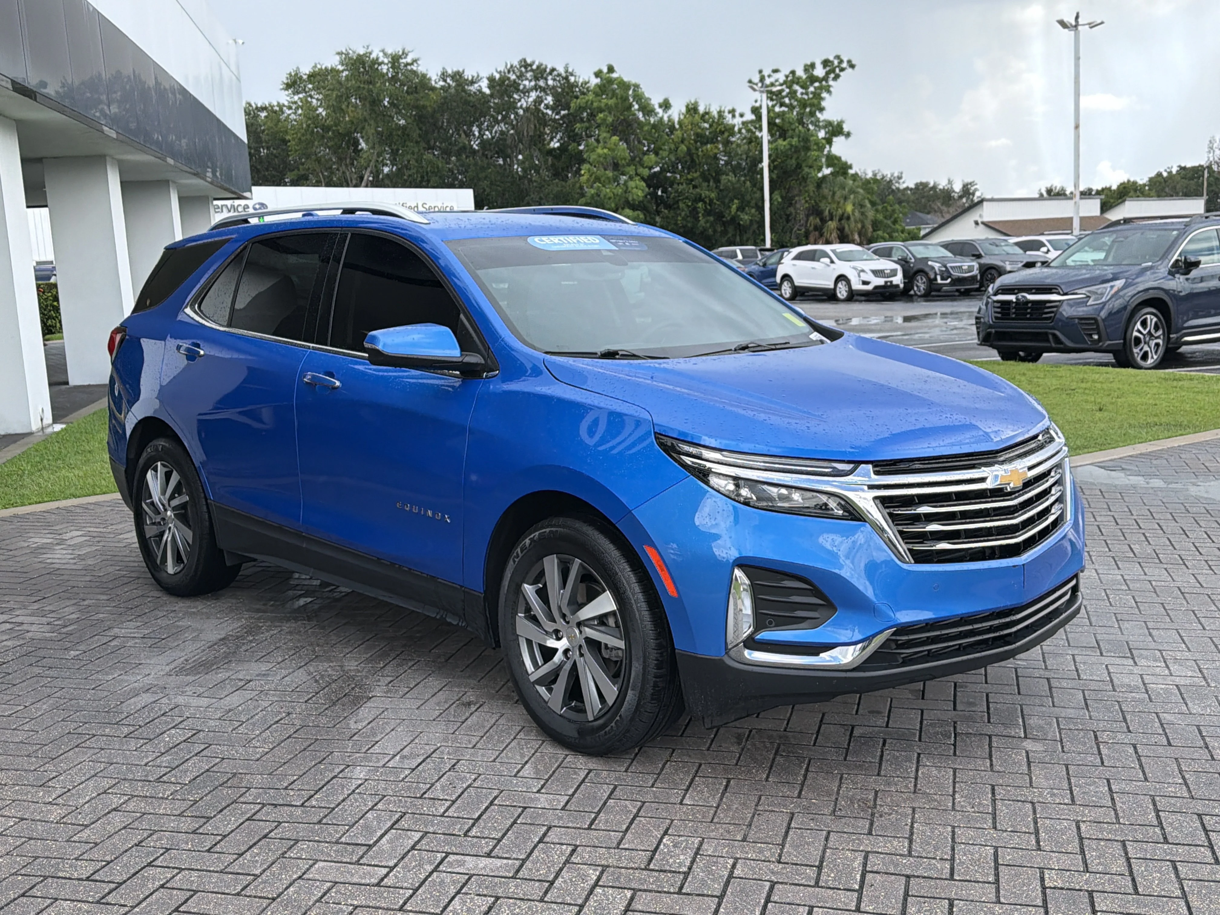 Used 2024 Riptide Blue Metallic Chevrolet Premier image 7