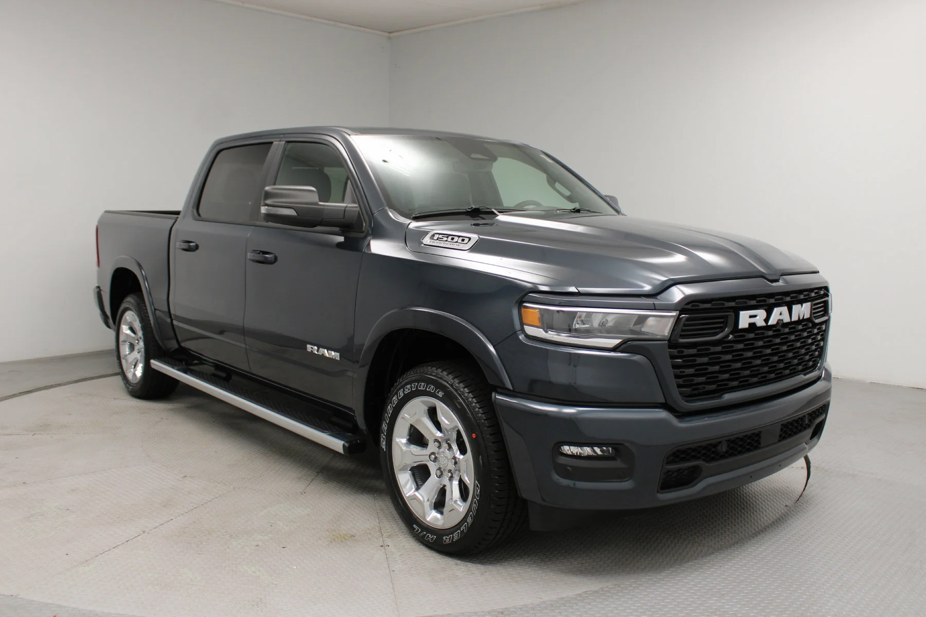 New 2026 Forged Blue Metallic Exterior Paint RAM Big Horn 4x4 Crew Cab 5