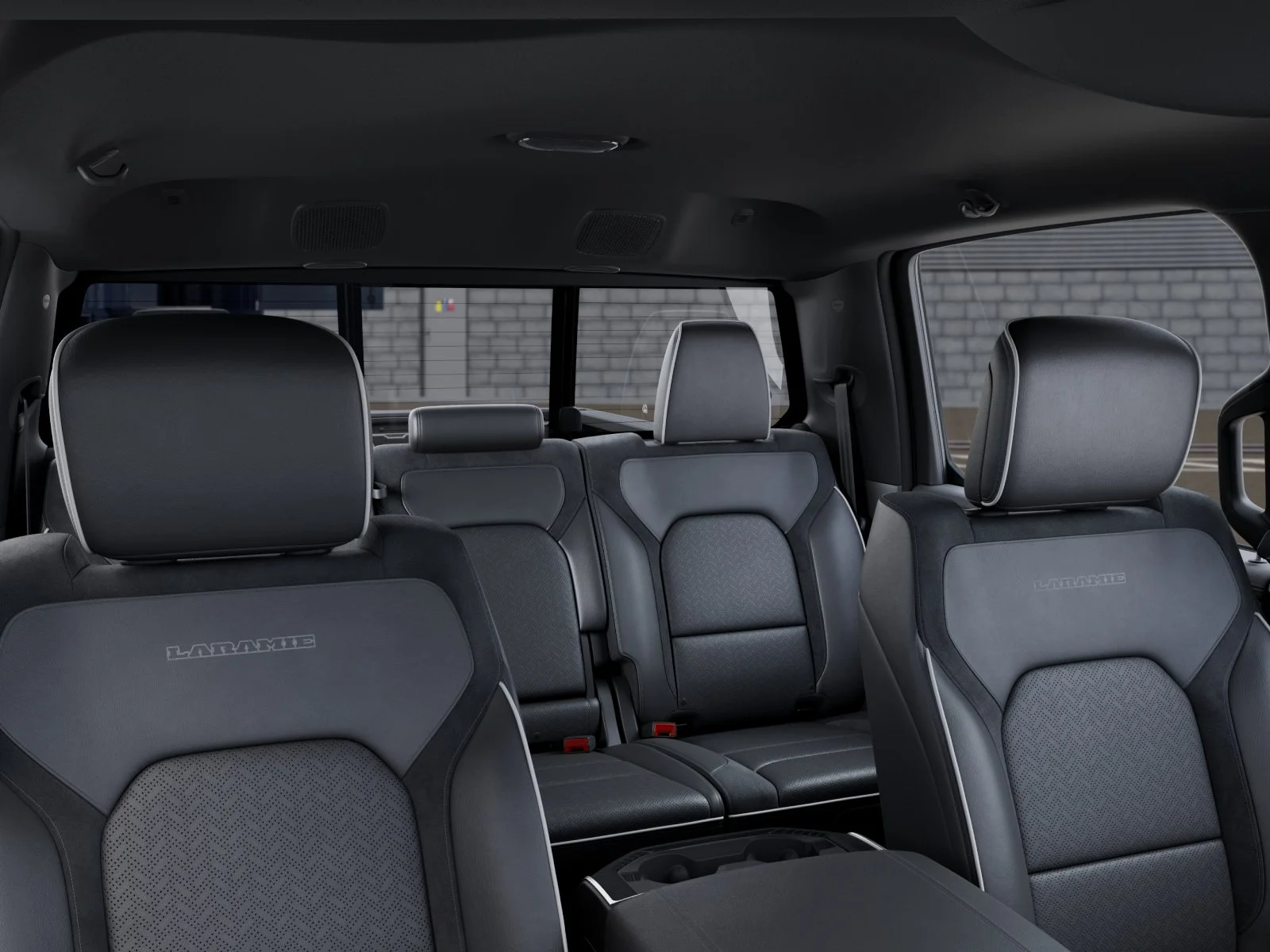 New 2026 Granite Crystal Metallic Clear-Coat Exterior Paint RAM Laramie image 52