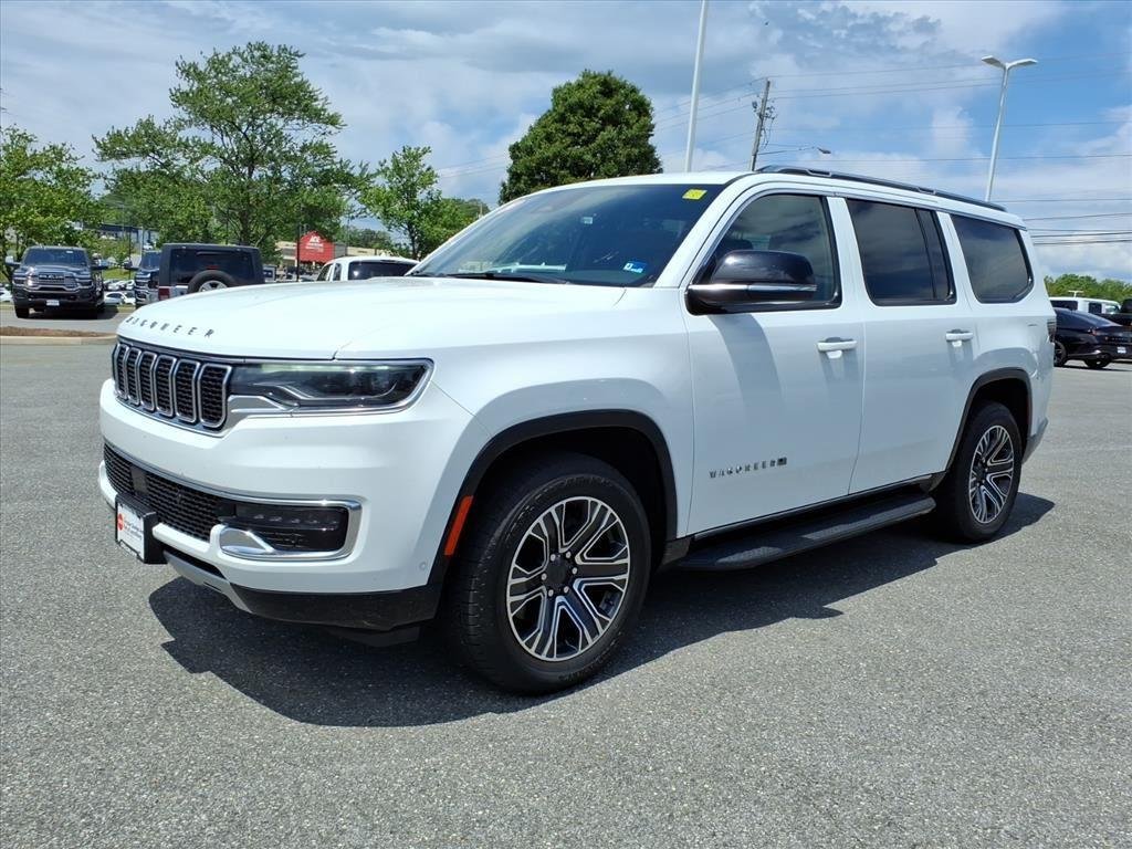 Used 2024 Bright White Clearcoat Jeep Series II image 8