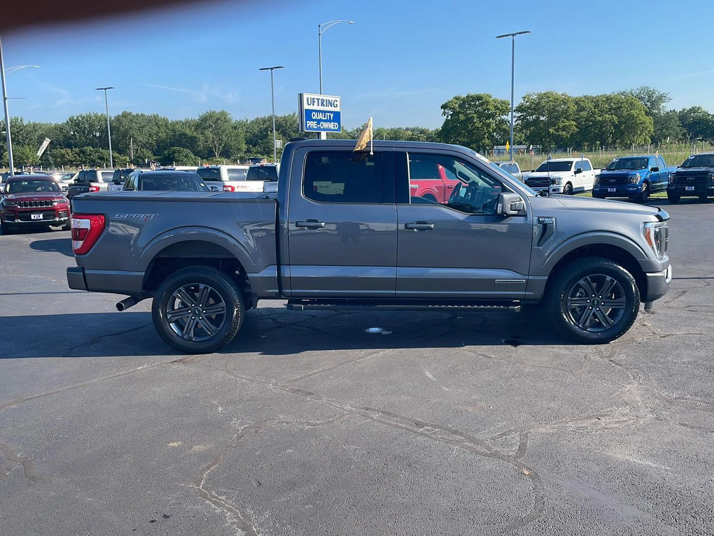 Used 2023 Carbonized Gray Ford LARIAT image 9