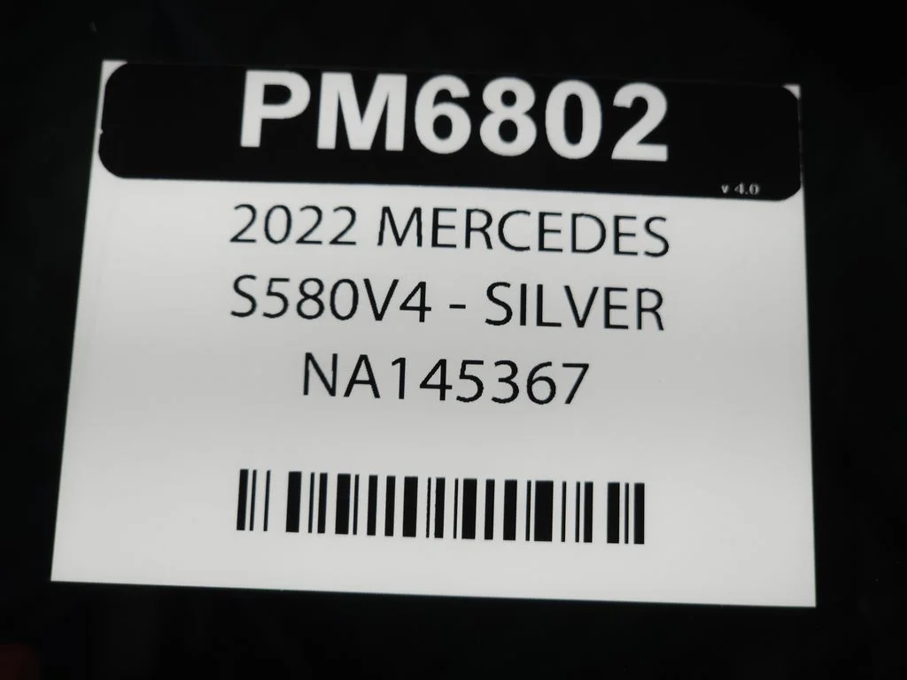Used 2022 Cirrus Silver Metallic Mercedes-Benz S 580 image 41