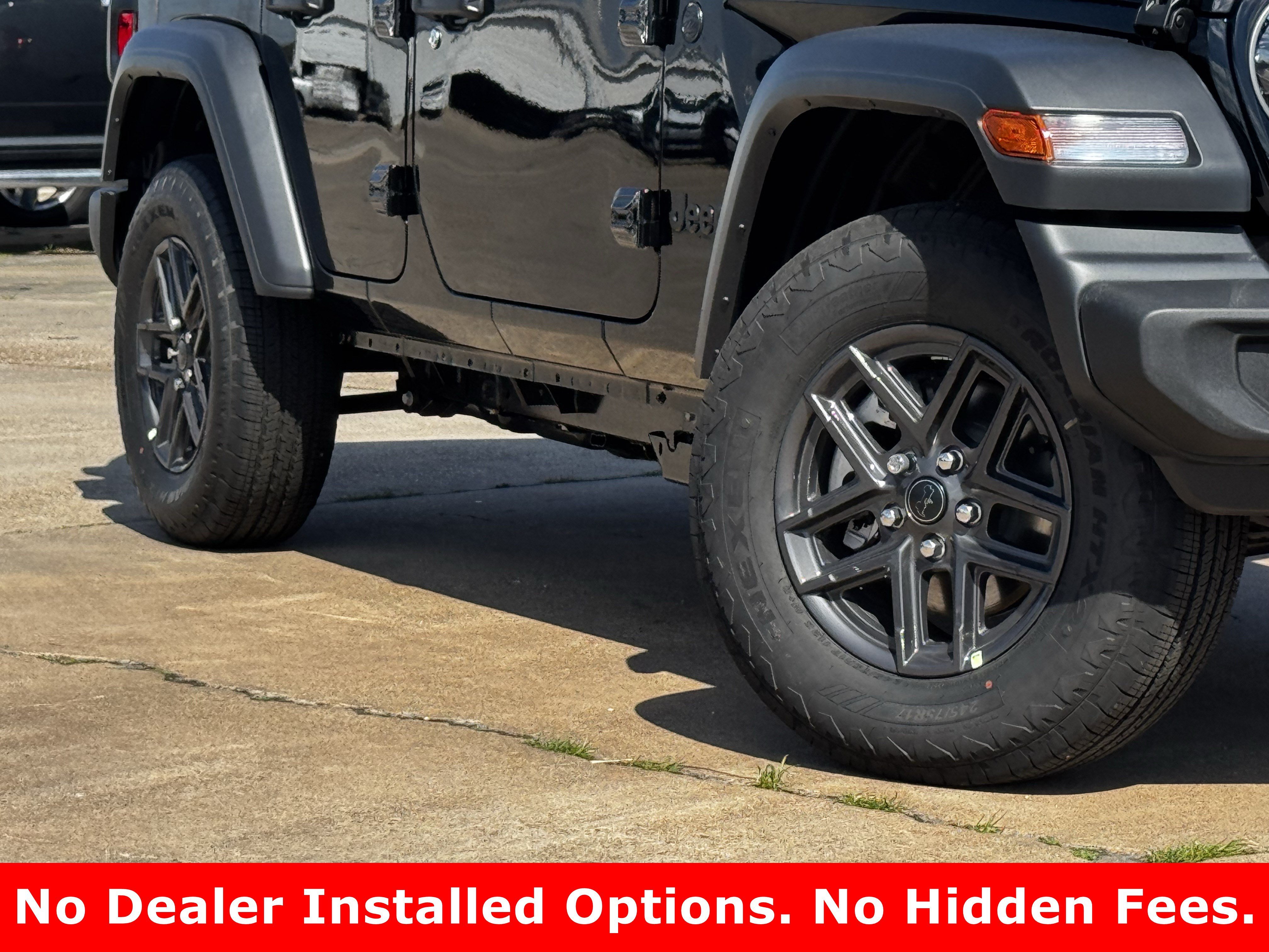 New 2026 Black Clear-Coat Exterior Paint Jeep Sport S image 11
