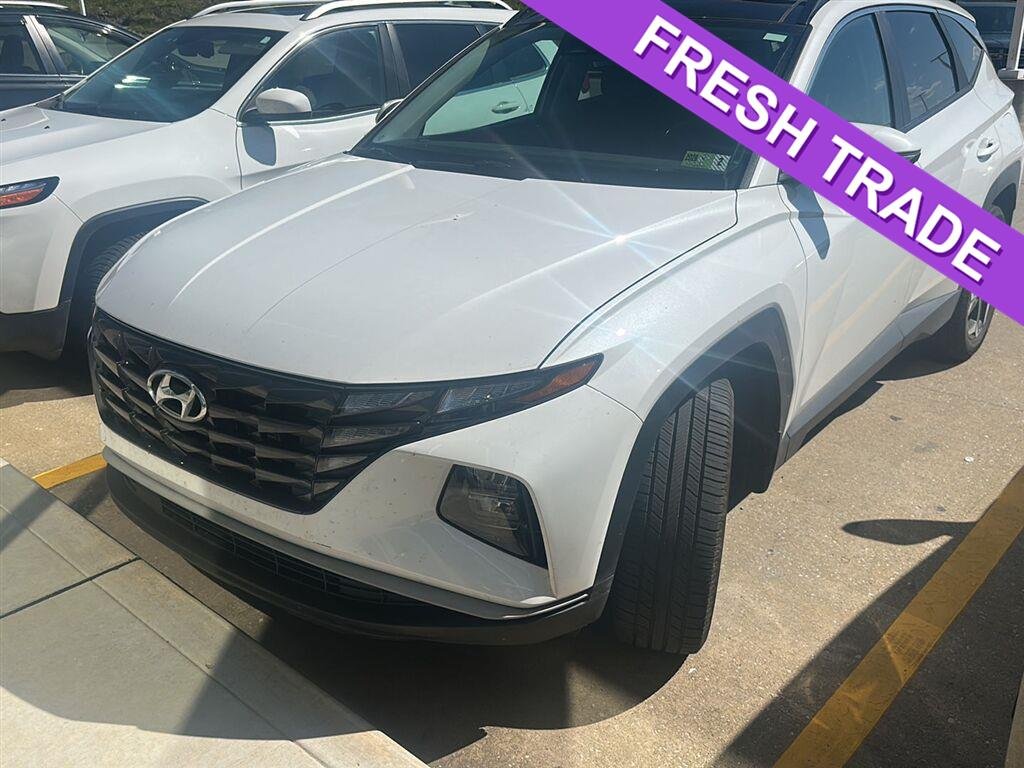 Used 2023 Serenity White Pearl Hyundai SEL Convenience image 1