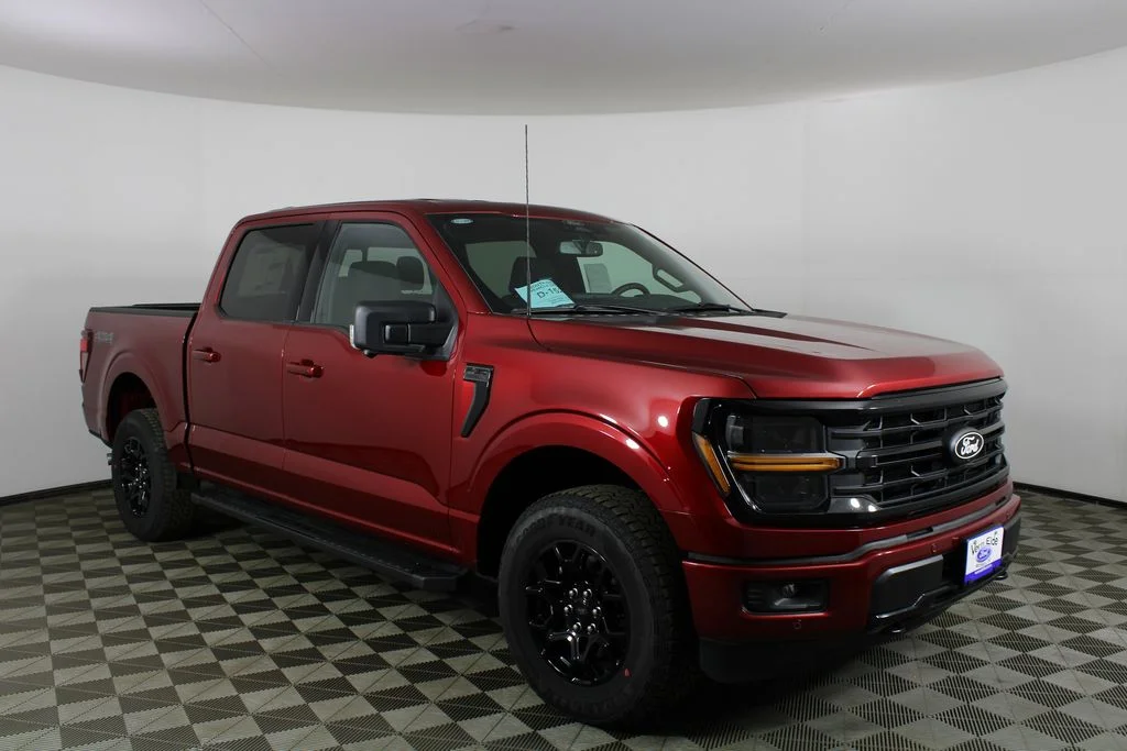 New 2026 Ruby Red Metallic Tinted Clearcoat Ford XLT image 1