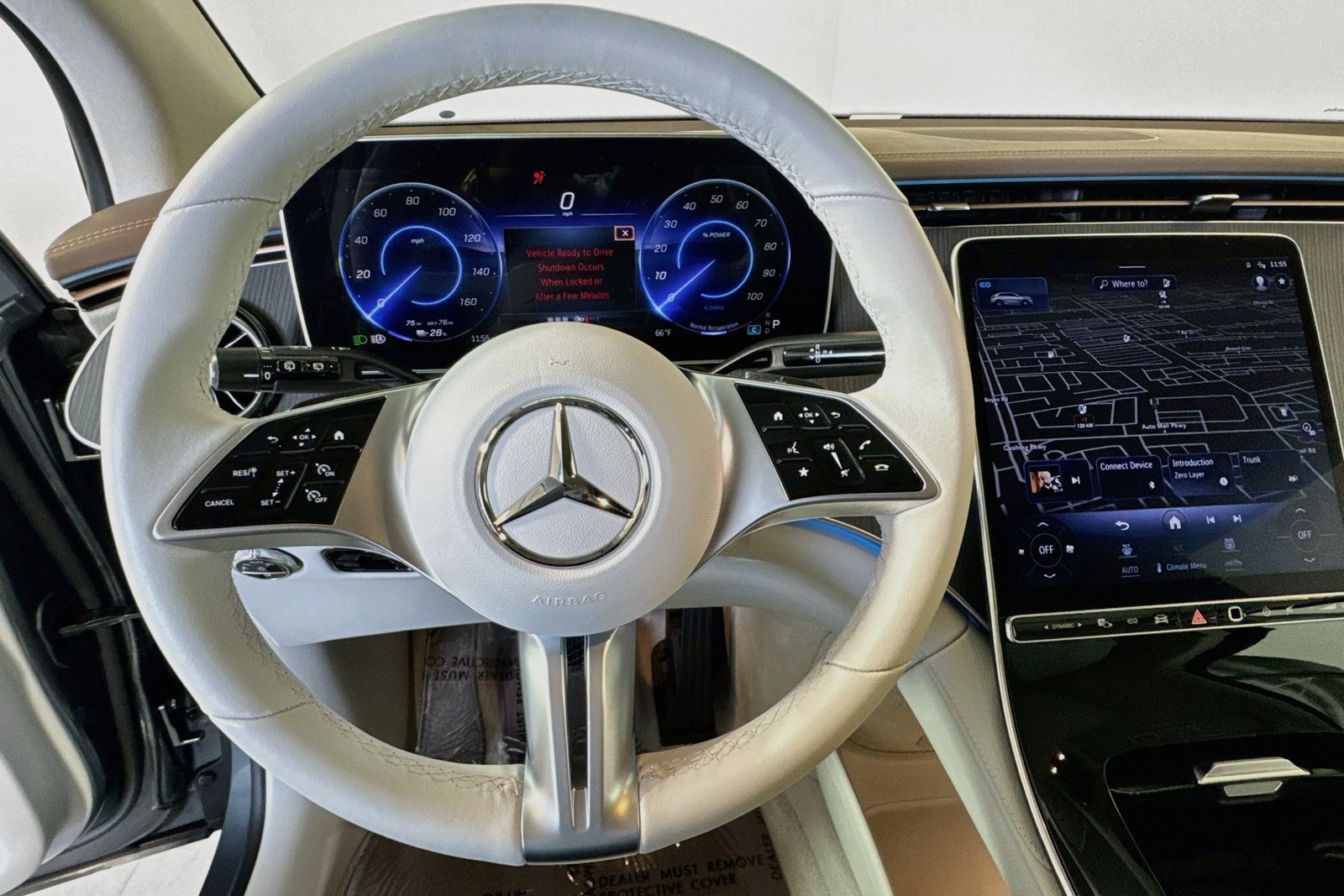 Certified Used 2023 Selenite Grey Metallic Mercedes-Benz EQE 350+ image 11