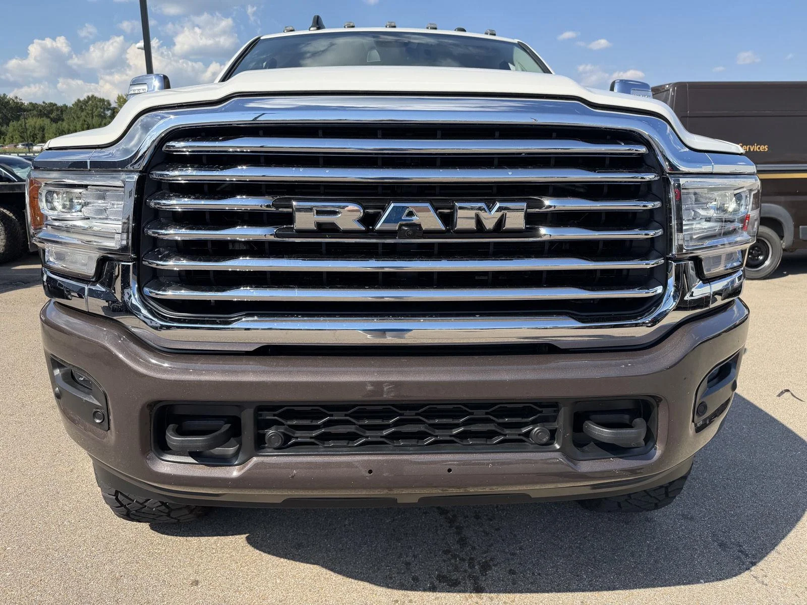 Used 2023 Pearl White Ram Longhorn image 24