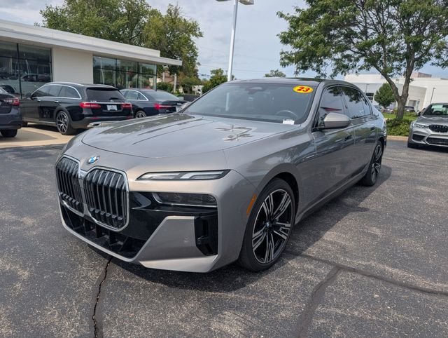 Certified Used 2023 Oxide Gray Metallic BMW 760i xDrive image 10