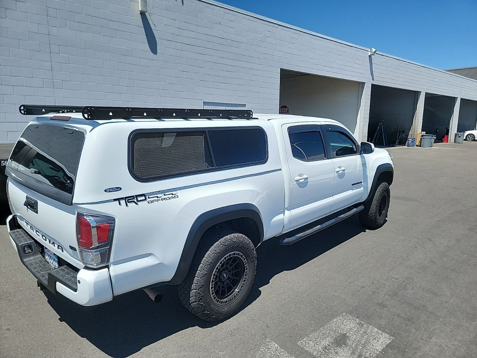 Used 2021 White Toyota TRD Off-Road image 2