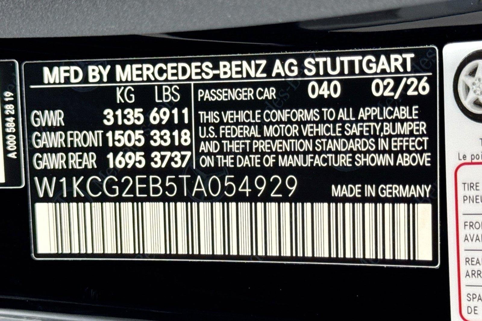 New 2026 Black Mercedes-Benz EQS 450 image 29