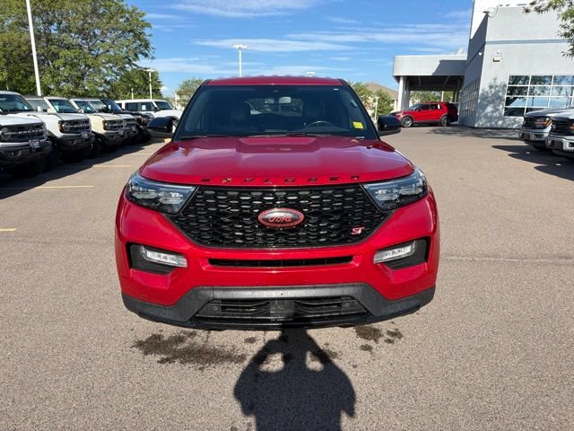 Used 2021 Rapid Red Metallic Tinted Clearcoat Ford ST image 2