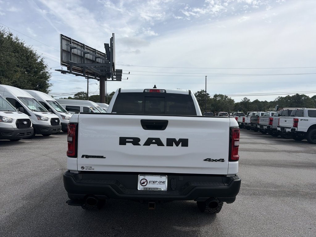 Certified Used 2025 Bright White Clearcoat Ram Rebel image 6