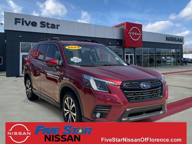 Used 2024 Red Subaru Limited image 1