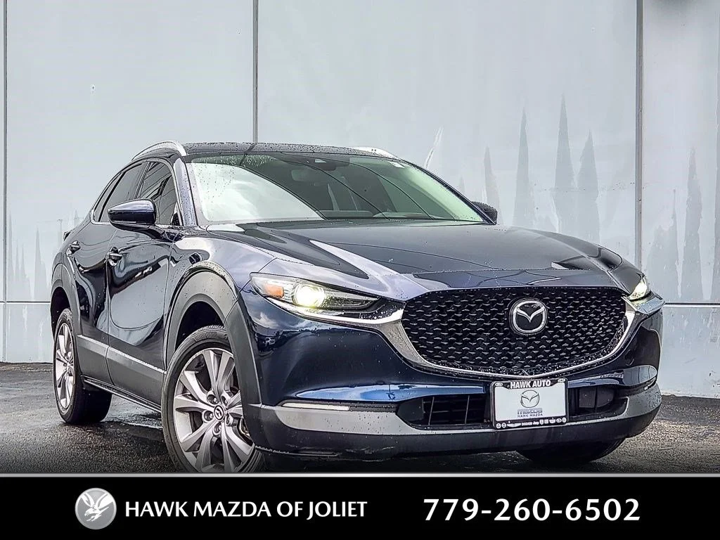 Used 2020 Deep Crystal Blue Mica Mazda Premium image 1