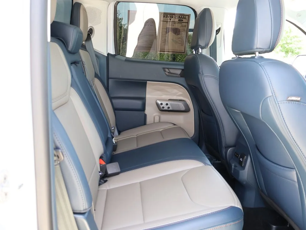 Certified Used 2025 White Metallic Ford Lariat image 13