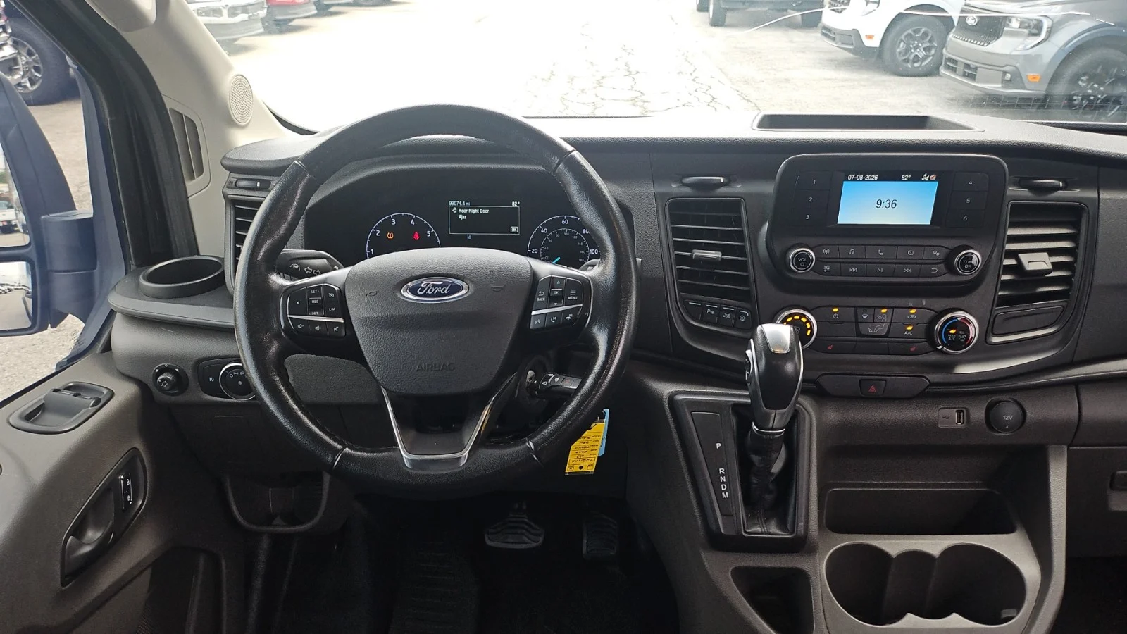 Used 2023 Black Ford 2023 FORD TRANSIT-350 CARGO W/11,000 LB. GVWR EXT. image 13