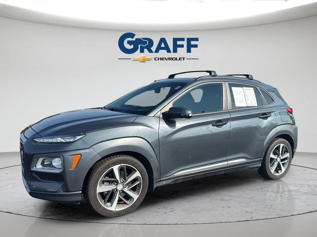 Used 2021 Hyundai Kona Ultimate with VIN KM8K5CA57MU614446 for sale in Burns Harbor, IN