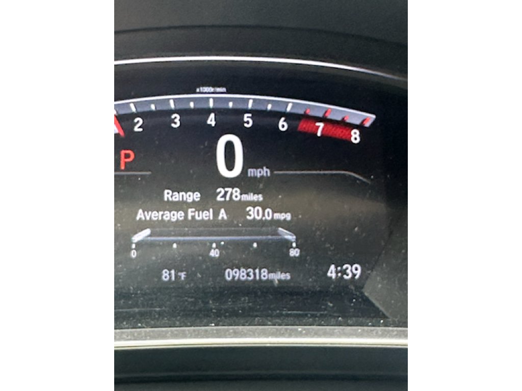 Used 2019 Platinum White Pearl Honda EX image 4