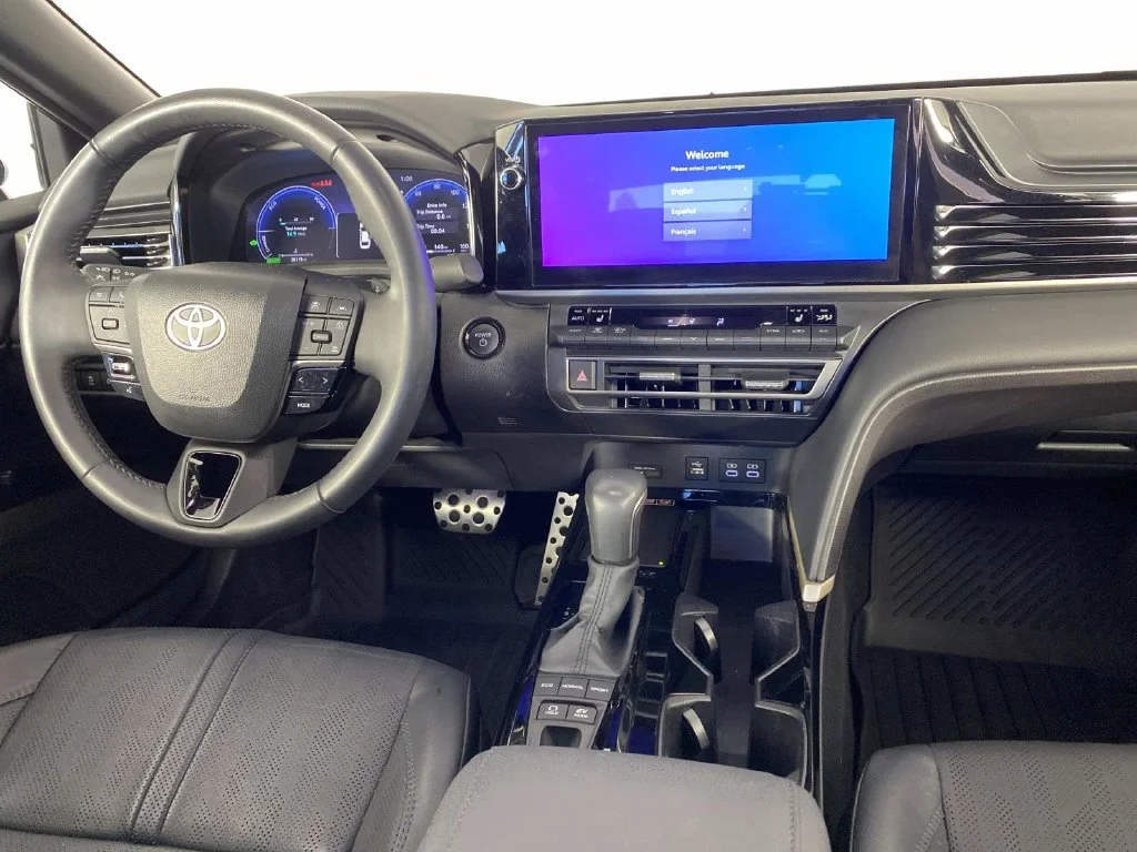 Used 2025 Midnight Black Metallic Toyota XSE image 14