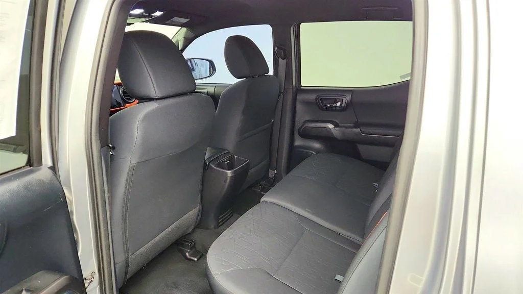Used 2016 Silver Sky Metallic Toyota TRD Off-Road Double Cab 4WD V6 Manual w/ Tow Pkg & Overland Rack image 21