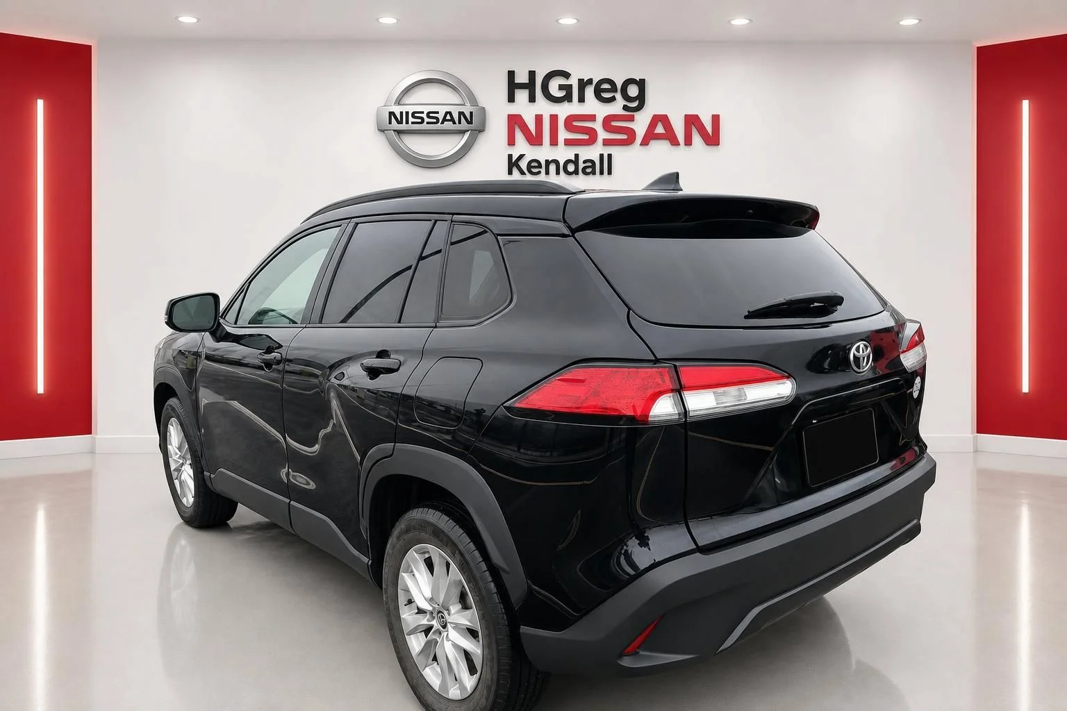 Used 2022 Black Toyota LE image 2