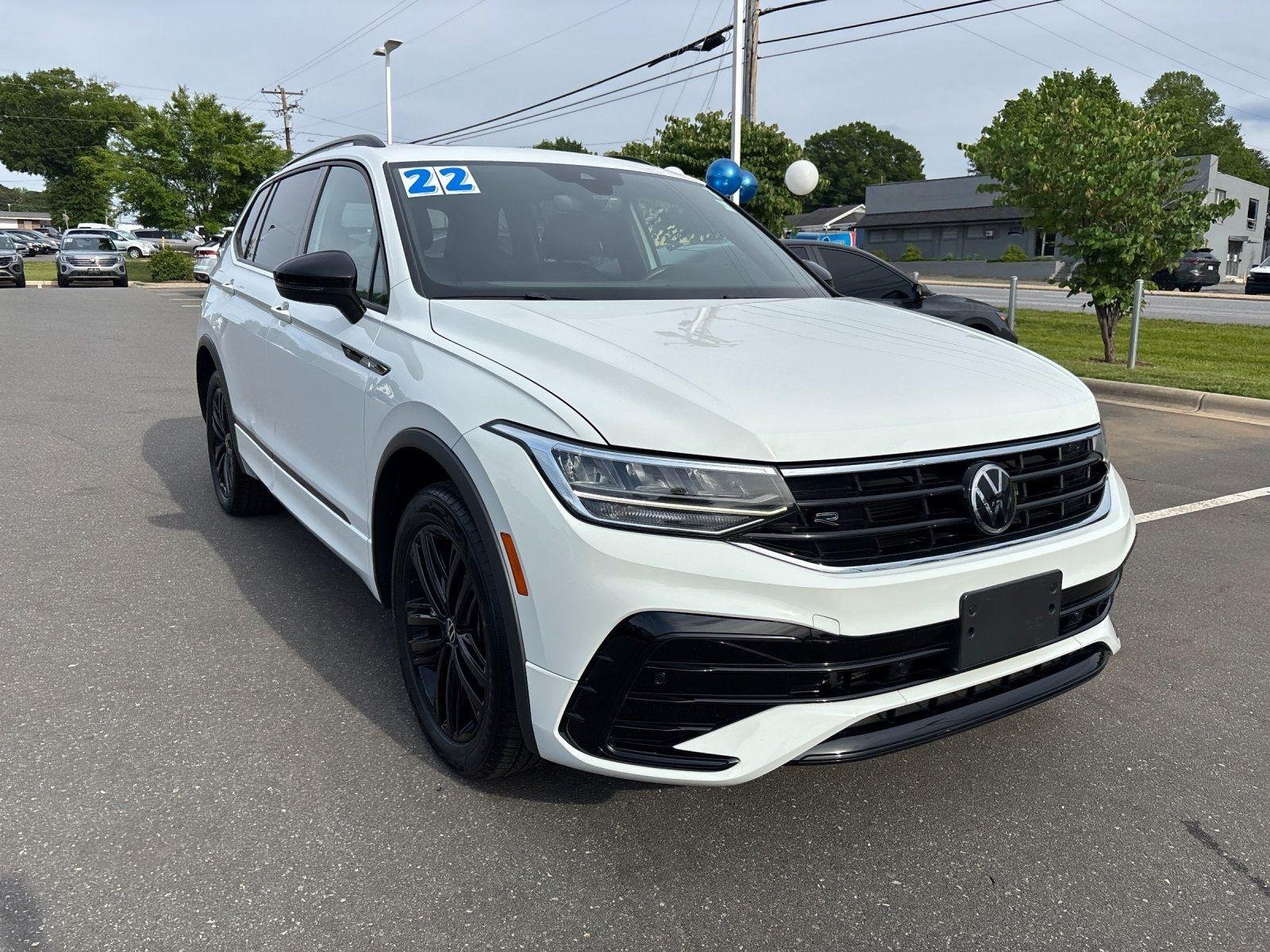 Used 2022 Pure White Volkswagen SE R-Line Black image 7