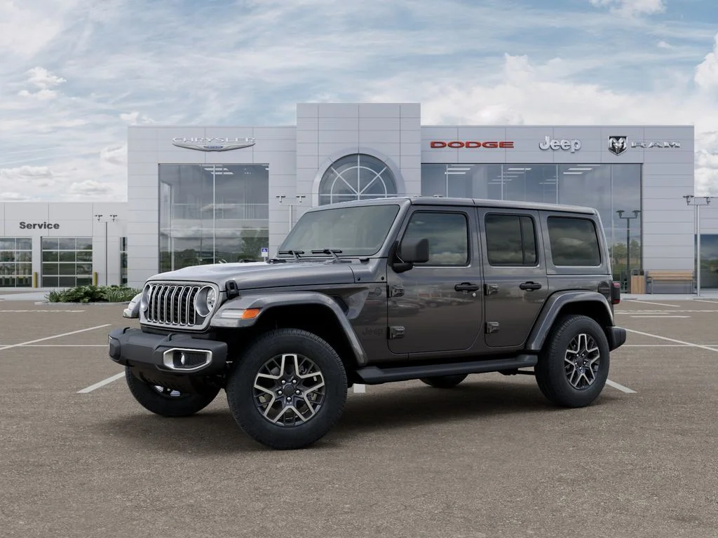 New 2026 Granite Crystal Metallic Clear-Coat Exterior Paint Jeep Sahara image 2