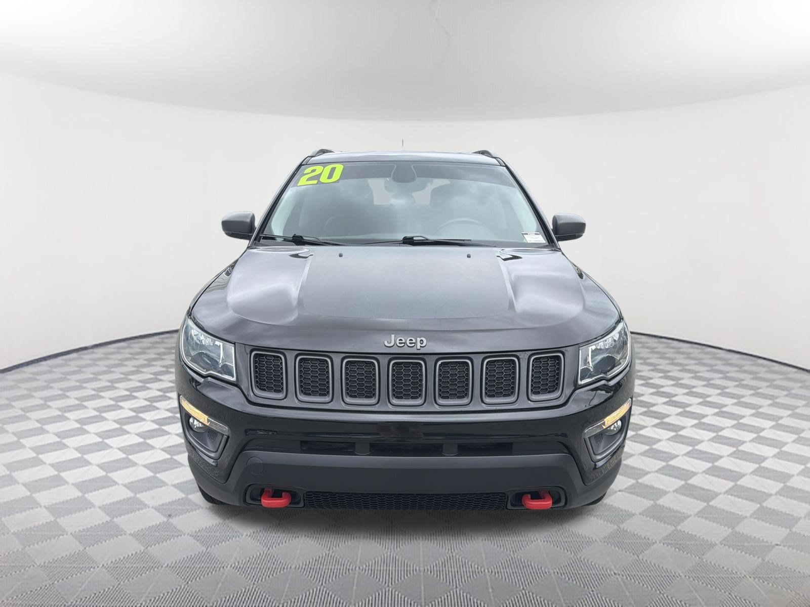 Used 2020 Jeep Compass Trailhawk with VIN 3C4NJDDB9LT208164 for sale in Athens, GA